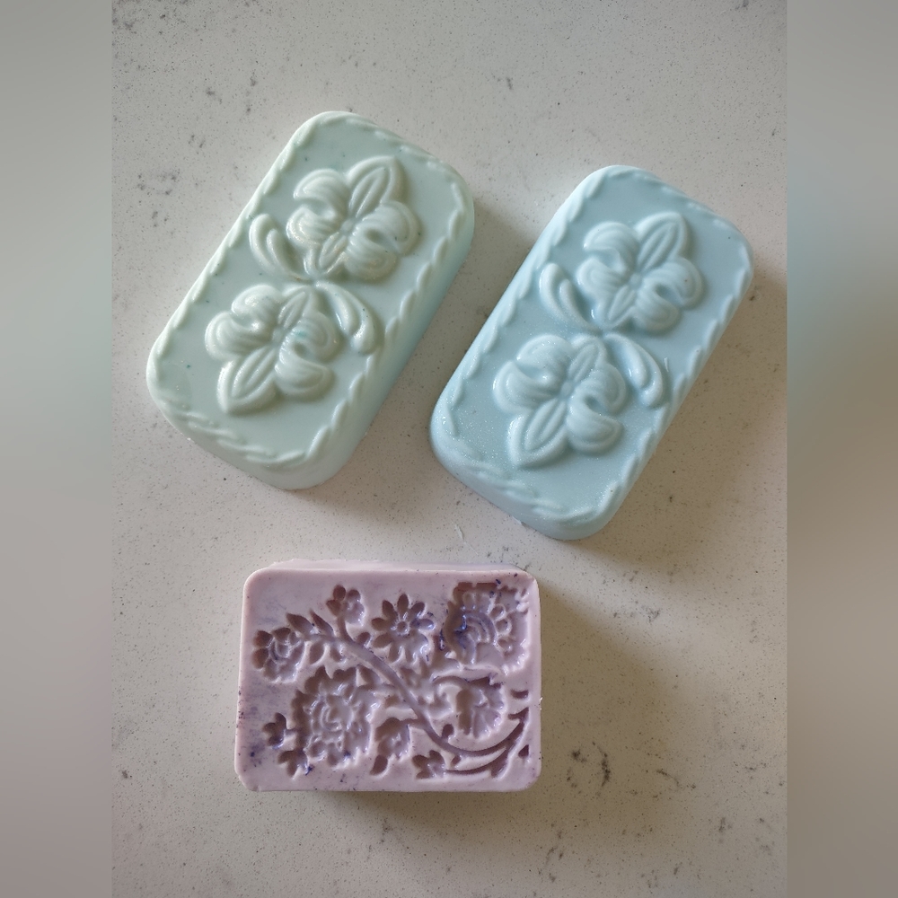 Hand Poured Organic Shea Butter Soap Bars